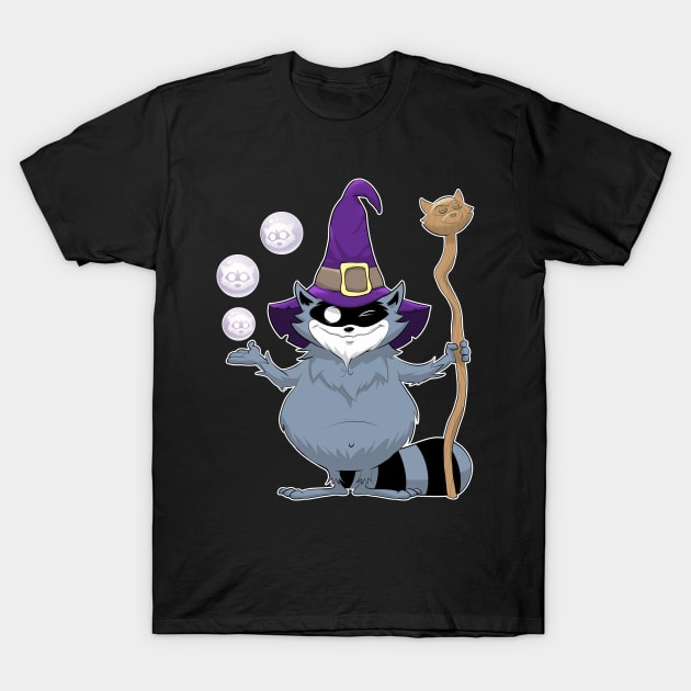 Magic Raccoon T-Shirt by raccoonbrand